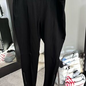 Betabrand - skinny-leg pencil dress pant yoga pants, black, 1X